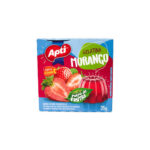 GELATINA MORANGO APTI 35g