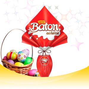OVO PASCOA BATON GAROTO 185g