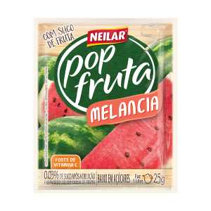 SUCO EM PO MELANCIA NEILAR POPFRUTA 25g