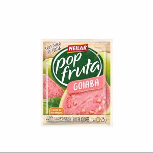 SUCO EM PO GOIABA NEILAR POPFRUTA 25g