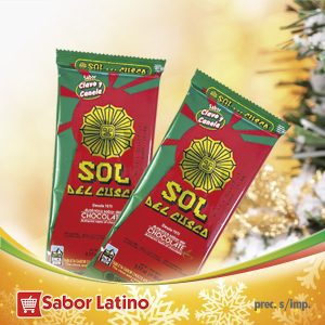 CHOCOLATE CLAVO/CANELA Oferta! SOL DEL CUSCO 2Un