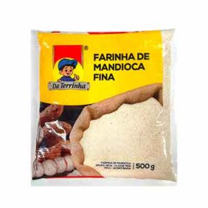 FARINHA MANDIOCA CRUA FINA DA TERRINHA 500g