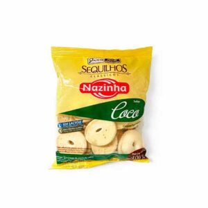 SEQUILHOS SABOR COCO NAZINHA 100g
